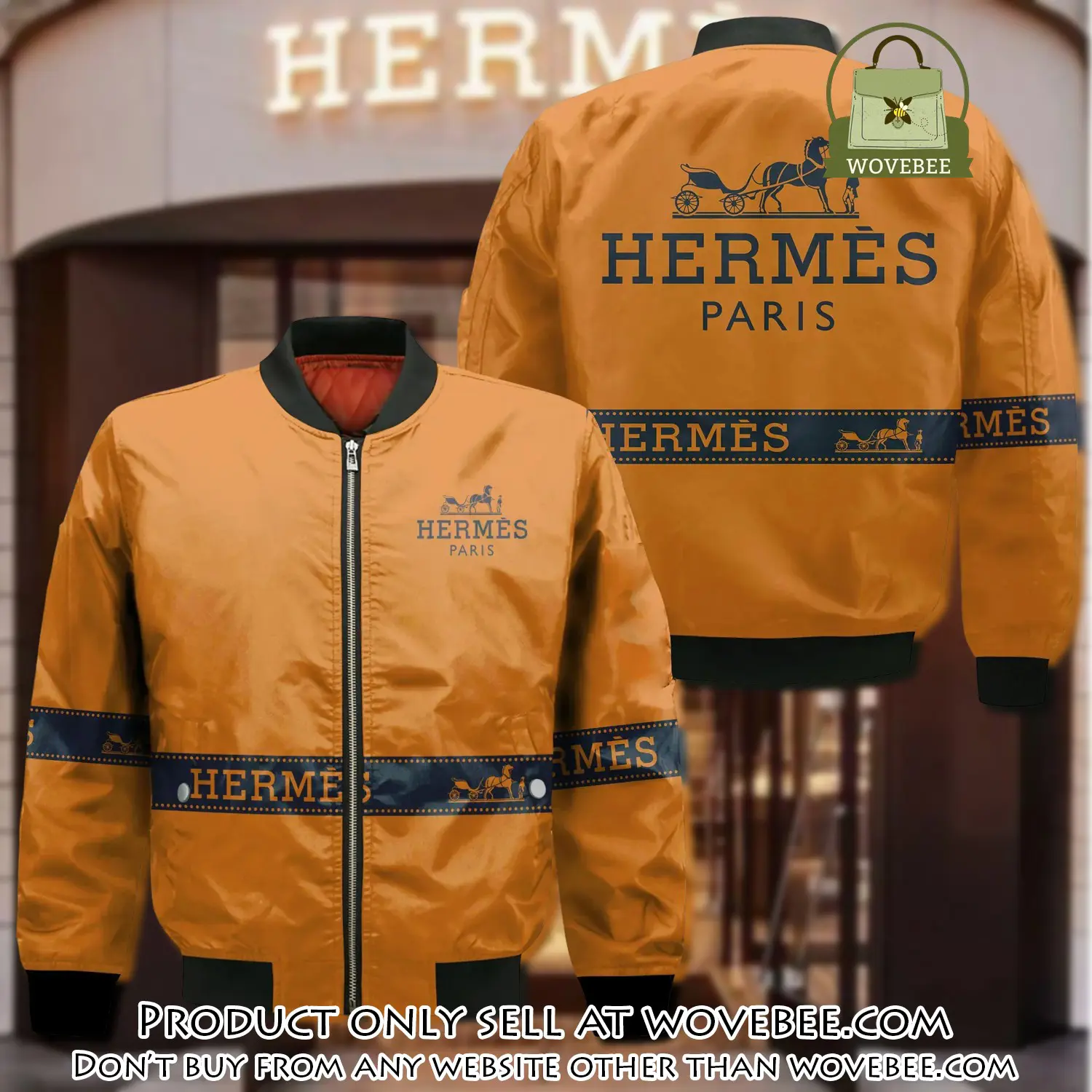 Hermes bomber jacket luxury brand clothing clothes outfit for men women wvb4958150